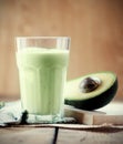 Avocado smoothie Royalty Free Stock Photo