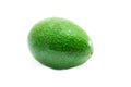 Avocado on a white background. Royalty Free Stock Photo