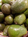 Avocados for sale in a local market