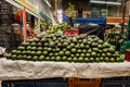 Avocados at a South American Fruit and Veggie Market Royalty Free Stock Photo