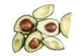 Avocatto on a white background