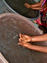 AVOIDING MICROBES THROUGH HAND WASHING