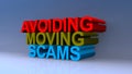 Avoiding moving scams on blue