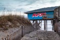 Avon Fishing Pier Landmark Outer Banks North Carolina Royalty Free Stock Photo