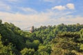 The Avon Gorge with the Clifton Suspension Bridge, Bristol, England Royalty Free Stock Photo