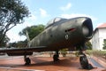 The Avon Sabre RMAF F-86 Jet is an Australian-made single seat fighter-bomber, displayed