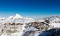 Avoriaz skyline Royalty Free Stock Photo