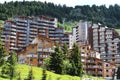 Avoriaz in summer, Portes du Soleil ski area, France Royalty Free Stock Photo