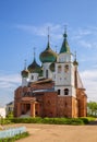 Avraamiev Epiphany Monastery in Rostov Royalty Free Stock Photo