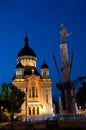 Avram Iancu monument and Orthodox Cathedral, Cluj-