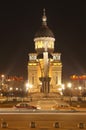 Avram Iancu square in Cluj Napoca,Romania Royalty Free Stock Photo