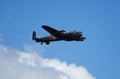 Avro Lancaster Bomber PA474 of the Battle of Britain Memorial Flight over RAF Coningsby, Lincolnshire, UK - August 2017