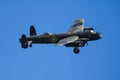 Avro Lancaster Bomber PA474 of the Battle of Britain Memorial Flight over RAF Coningsby, Lincolnshire, UK - August 2017