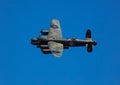 Avro Lancaster Bomber PA474 of the Battle of Britain Memorial Flight over RAF Coningsby, Lincolnshire, UK - August 2017