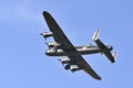 Avro Lancaster flypast Royalty Free Stock Photo