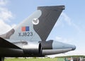 Avro Vulcan Tailfin Royalty Free Stock Photo