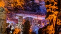 The Avshalom ave, aka Soreq cave, aka Stalactite Cave at Judean Hills in Israel