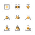 avtar , user , profile , avatar , eps icons set vector