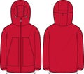 Men and Boys Winter Wear Insulated Hoodie and Jacket