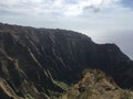 Awaawapuhi Trail in Waimea Canyon on Kauai Island, Hawaii. Royalty Free Stock Photo