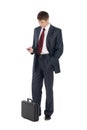 Awaiting a handsome young businessman Royalty Free Stock Photo