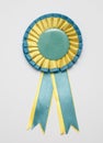 Award badge with ribbon