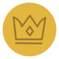 Award crown, icon icon