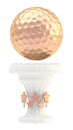 Award golf ball sport trophy cup