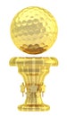 Award golf ball sport trophy cup