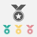 Award icon, prize, reward, bestowal, remuneration, perquisite