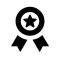 Award icon achievement success recognition symbol Royalty Free Stock Photo