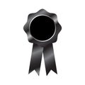 Award icon. award with ribbons design isolated on white background. Symbol of winner celebration champion achievement success.