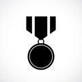 Award medal vector icon