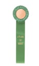 Award of Merit Ribbon on white Royalty Free Stock Photo