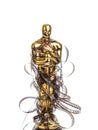 Award of Oscar ceremony and cinema film Royalty Free Stock Photo