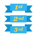 Award Ribbons Vector Set Royalty Free Stock Photo