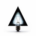 Award-winning Black Triangle Light Bulb Eco-kinetic Urban Energy