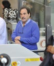 Award winning director Oliver Stone at LAX