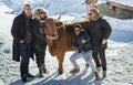 Award-winning film crew of `La Vache` The Cow, Jamel Debbouze