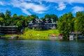 Award-winning Lake Placid Lodge. It is the only hotel located directly on the shores of Lake Placid