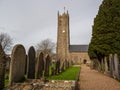 Award winning Northam Churchyard and St Margarets Church, North Devon, England.