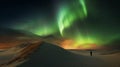 Award-winning Photo Of Northern Lights Dune