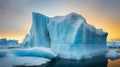 Award-winning Photo: Stunning Iceberg Cliff In Antarctica Royalty Free Stock Photo