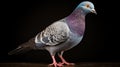 Award Winning Wildlife Photography: Ultra Wide Shot Of A Pigeon