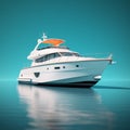 Award-winning Yacht Photography On Solid Background