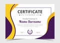 awards diploma. Professional Certificate Template Minimalist certificate template