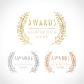 Awards logos