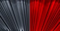 Awards show background with closed red and black curtains Royalty Free Stock Photo