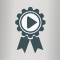 AwardWinning Video Content Quality Icon Royalty Free Stock Photo