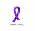 Awareness Blue Ribbon. World Prostate Cancer Day concept